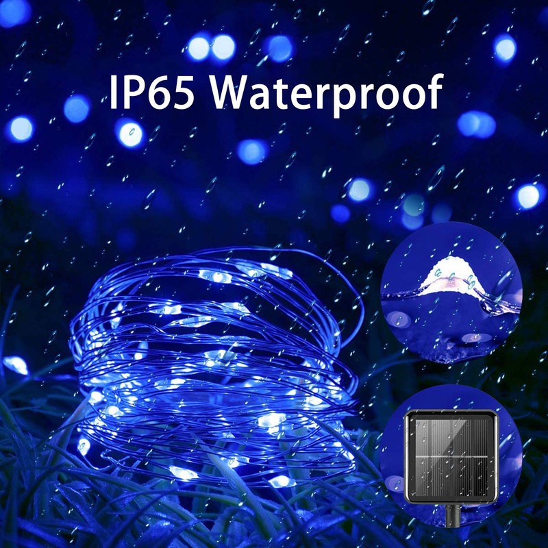 Ligarko Solar Fairy Lights Outdoor, 3 Pack 46Ft 120LED Solar