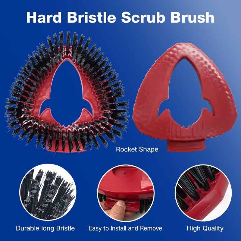 Scrubber for Vileda Turbo EasyWring Floor Mop Scrubbing Brush Cleaning