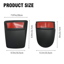 Extension Fender Mudguard Kit Front and Rear Replacement for Pan American 1250, Replacement for Pan America Special 1250 2021 2022, 2PCS