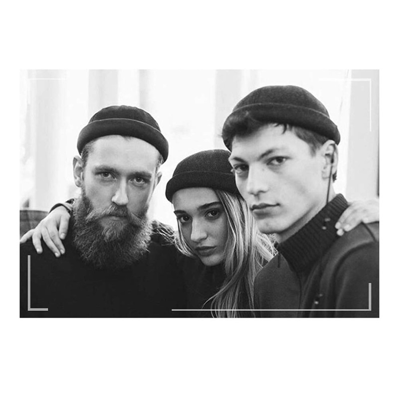 Men Hats Docker Cap Hats Skullcap Beanie Worker Sailor Cap