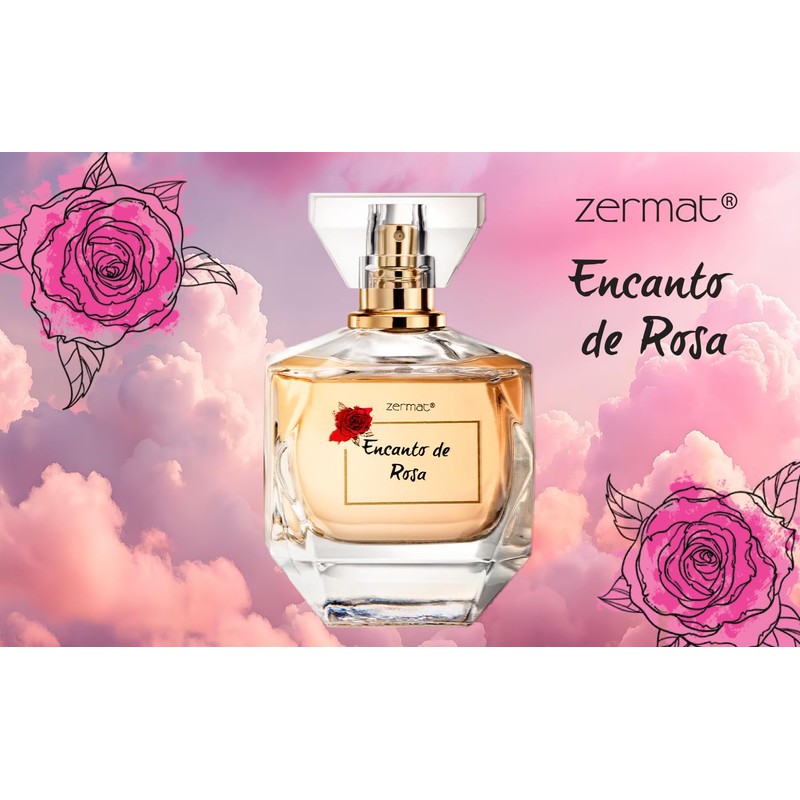 Zermat Encanto de Rosa Eau De Parfum for Women 3.04fl.