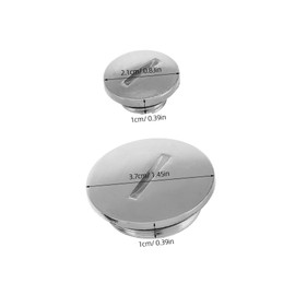 GRIRIW Motorcycle Engine Side Cover Cap Alloy Replacement Part for 70-125cc ATV Easy Fit Install