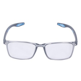 Presbyopia Glasses Multifocus Blue Light Blocking Nearsighted and Farsighted Dual Use Reading Glasses +150 Grey Frame