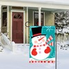 Studio M Double Sided Christmas Holiday Outdoor Flag Decoration for