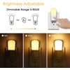 LOHAS Plug in Night Light, Dimmable LED Night Lights With
