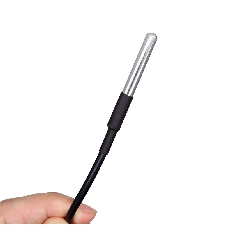 DiyStudio 3pcs DS18B20 Temperature Sensor Temperature Probe Waterproof Digital Thermal