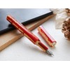 WANCHER Kaleido Queen Fountain Pen, Sunset KALEIDO QUEEN Octagonal Pen,