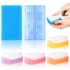 Healvian Juego Cepillos Esponja Baño Bebé Cepillo Sensorial Costra Láctea