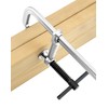 QWORK 8" Heavy Duty F Clamp, 4 Pack Drop-forged Bar