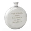 5oz Round Hip Flask Best Man Usher Wedding Birthday Engraved