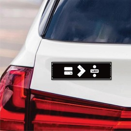Equality is Greater Than Division Magnet, Resist Hate Magnet, Anti-Trump, Resist Racism Car Magnet, Resist Fascism Vehicle Magnet, VP14144-10" x 3"