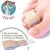 Toe Straightener, Broken Toe Wraps 4 Pack Hammer Toe Corrector