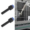 eMagTech 2Pcs Pneumatic Push FIT Reducer Straight Connector Straight Push