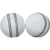 Cricket Ball (Pack Of 2) 156g - 5.5oz, Leather Hnad