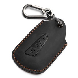 Shop4EV Car Key Case Key Case Protective Key Case Compatible with Volkswagen VW ID.3 ID.4 ID.5 Golf 8 Seat Cupra Leon Born Formentor Skoda Enyaq Octavia Grey, gray
