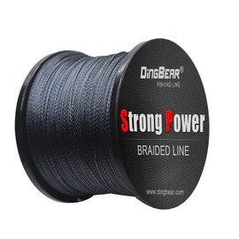 Dingbear 437 - 5000 yd Strong Power Generic Braided Fishing Line - Braided Line - Fishing Line, grey