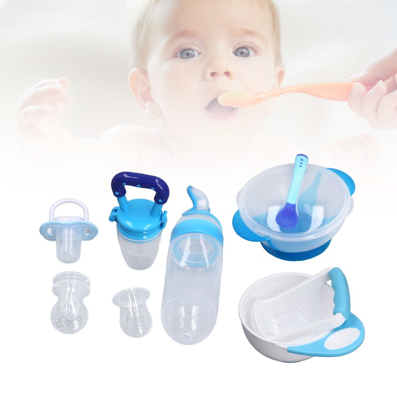 Baby Feeding Tools Set Newborn Baby Bowl and Spoon Set