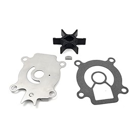 MARKGOO 17400-95351 Water Pump Impeller Repair Kit for Suzuki Outboard 2 Stroke 75 85 HP DT75 DT85 Boat Motor Engine Rebuild Parts Replacement 17400-95550 17400-95350 Sierra Marine 18-3244