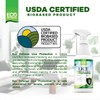 Eco Defense USDA Biobased Lice Spray for Furniture, Bedding, and