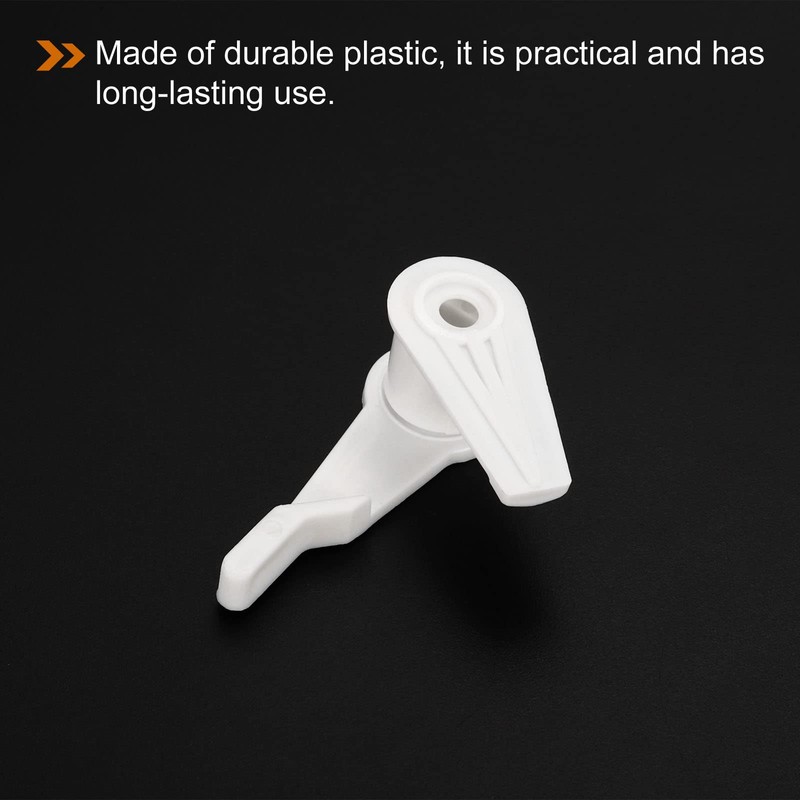 PATIKIL 4.5mm Lamp Shade Clips for Ceiling Flush Mount, 15