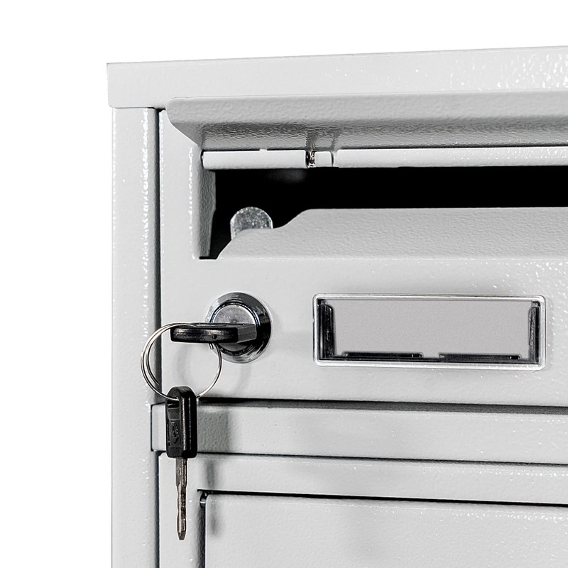 goldenwarm 6 Pack Cabinet Cam Locks Keyed Different Security File