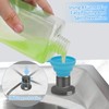 Soap Dispenser for Kitchen Sink: Built-in Pump Countertop Dish Soap