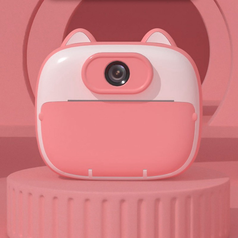 Kids Instant Print Camera with 3 Roll Photo Paper 2in