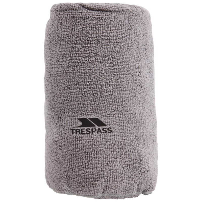 Trespass Uni Transfix Schnelltrocknendes Mikrofasertuch, Storm Grey, One Size EU