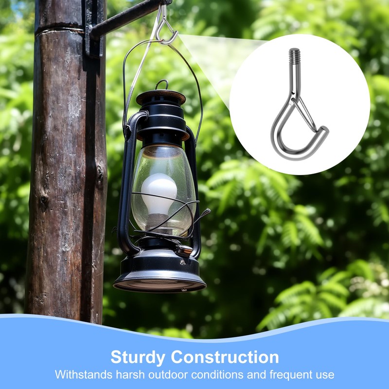 M4 Screw Hook Spring Buckle Coupling Components Pack of 10