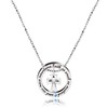 Oneress Inspirational Religious Cross Pendant for Women, Stainless Steel Faith