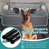 Dog Car Barrier Escape-Proof, 46" Wide Car Divider for 3rd