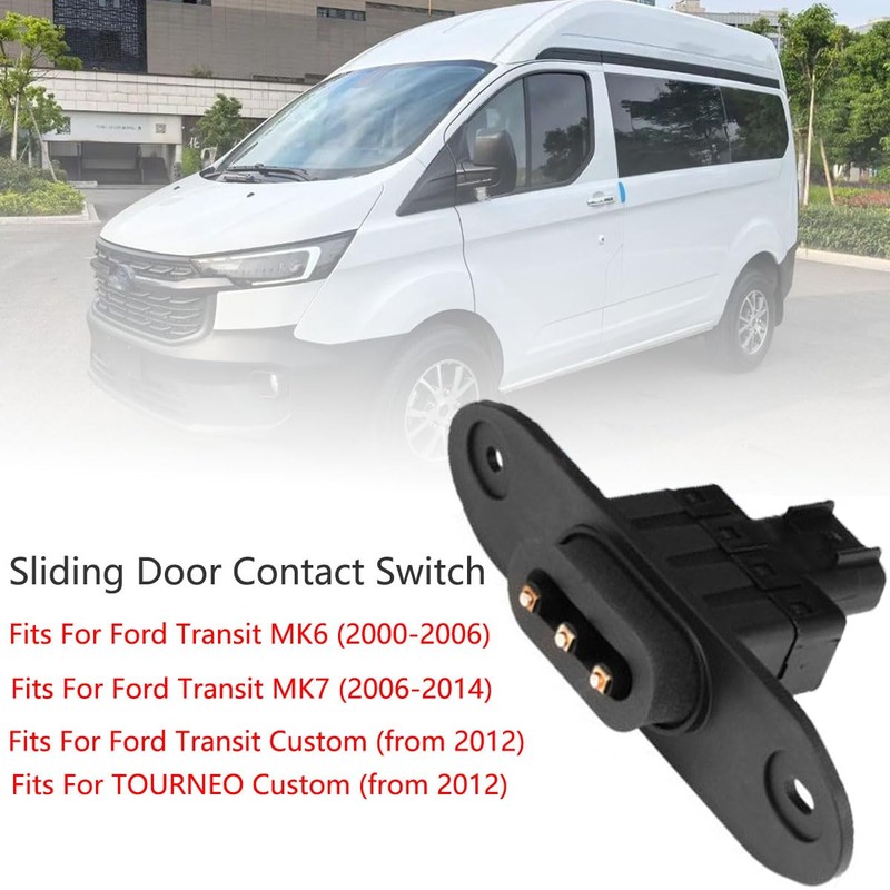 Side Sliding Door Contact Switch Compatible with Ford Transit Mk6