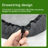 Pack of 2 Rain Butt Net, 80 cm, Adjustable Rain