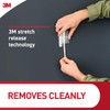 Command X-Large Satin Brass Triple Hook, 1 Hook, 3 Strips,
