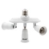 DiCUNO Light Socket Splitter 3 Way Adapter, 3 in 1