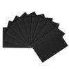 sourcing map 10pcs Corrugated Cardboard Paper Sheets,Black,7.87-inch x 11.84-inch,for Craft