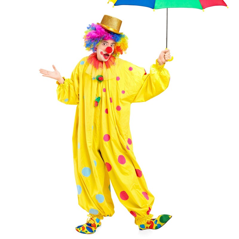 SATINIOR mens Rainbow Dots, Multicoloured, Medium