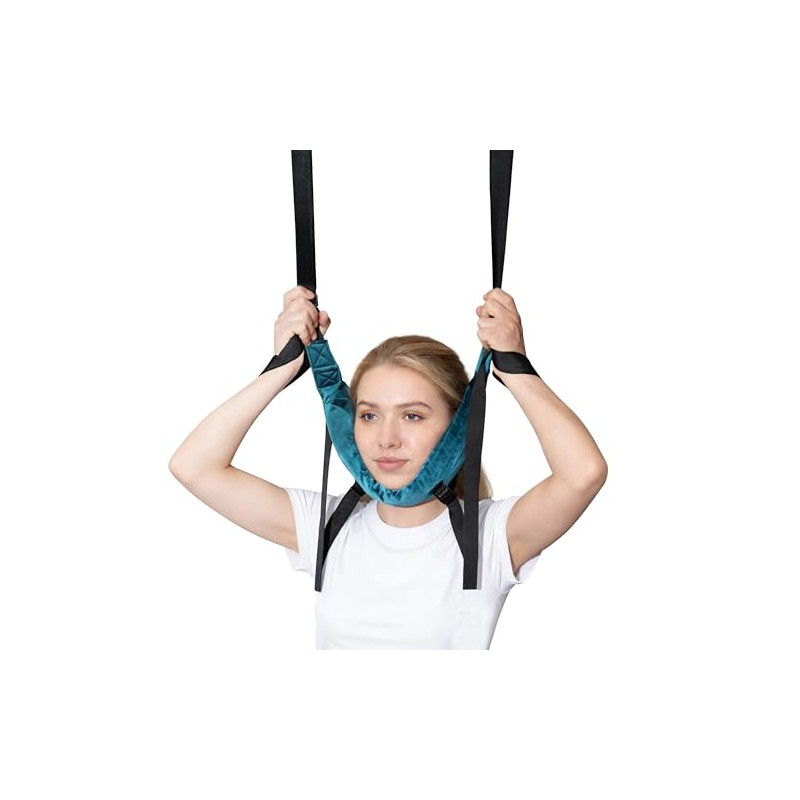 Head Neck Massager Neck Traction Device Neck Support Strap Correction