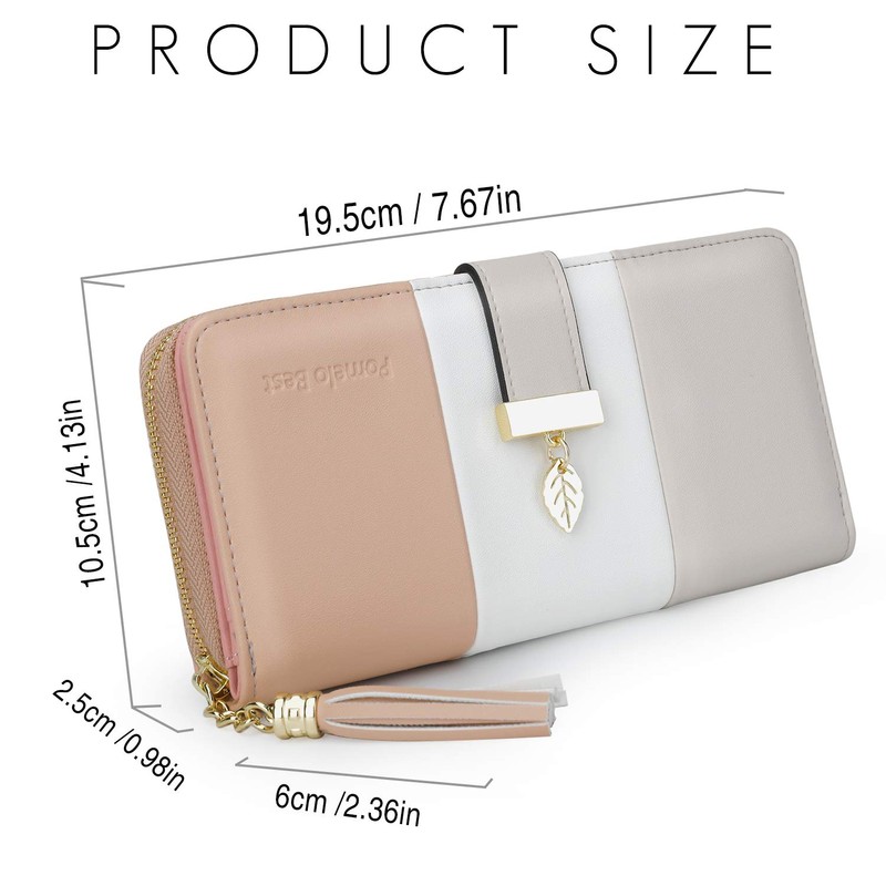 Pomelo Best Women's Clutch, Coin Purse, RFID Blocking, Large Capacity,