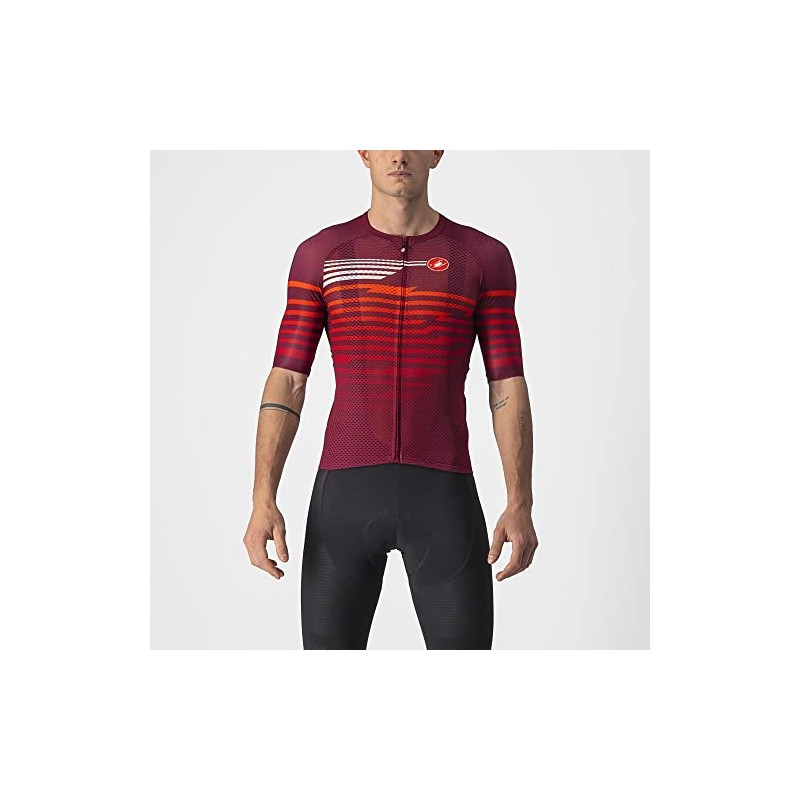 Castelli 4522015-421 Climber's 3.0 SL Jrs Maglia Lunga Bordeaux/Red 3XL