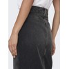 ONLY Maxi Denim Skirt mid Waist Skirt with Slit and