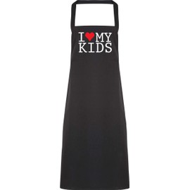 Hippowarehouse I Love My Kids Apron kitchen cooking painting DIY onesize adult