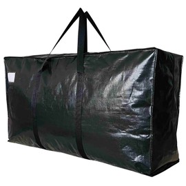 Extra Large Storage Bags, Jumbo Moving Storage Bags Heavy Duty, Foldable Big Black XL Duffle Bag for Travel