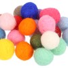 PATIKIL Wool Felt Balls Beads Wool Felting Pom 1.5cm 15mm