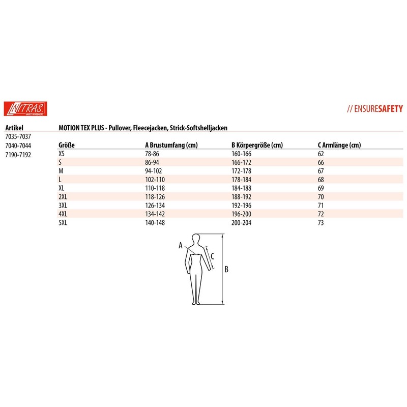 Nitras Motion Tex Plus Work Jumper - Robust Women's &