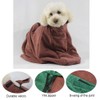 Dog Bath Robe Towel Quick Drying Microfiber Super Absorbent for