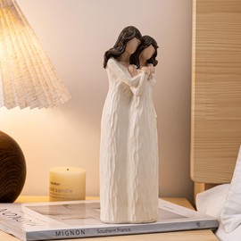 Elegondrar Gifts for Sister from Sister, Birthday Gifts for Best Women Friend, Hand-Painted Figurines, Resin, 9.4" H