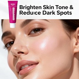 Crema de arbutina iluminadora coreana para manchas oscuras y tono de piel desigual, hidratante facial hidratante 1.69 fl oz (paquete de 2)