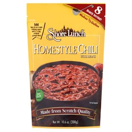 Shore Lunch Homestyle Chili w/ Bean Mix, 10.6 oz, 2 pk