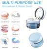 1Pcs Drying 2025 Upgraded Denture Bath Case with Brush with